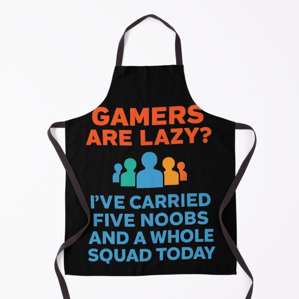 Item preview, Funny Gamer T-Shirt – “Carried Five Noobs and a Whole Squad” designed and sold by TeeTimeTreasure.