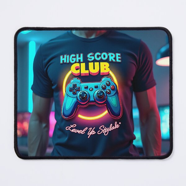 Item preview, Level Up Your Game; High Score Club: Elevate Your Style designed and sold by Creative-RE.