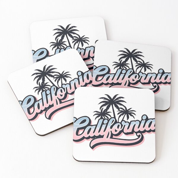 Item preview, California Retro Palm Trees Vintage Sunset Sticker designed and sold by FestivityFinds.