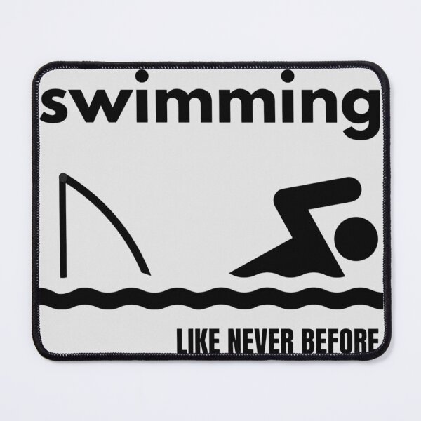 Item preview, Funny merch for swimmers swimming like you never did designed and sold by Rusifero.