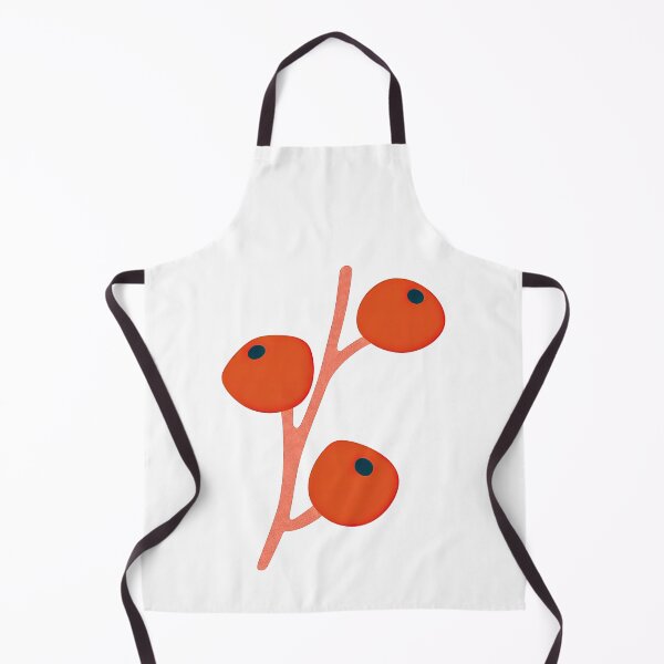Item preview, Minimalist Orange Berry Branch Illustration designed and sold by ArtfulWeave.