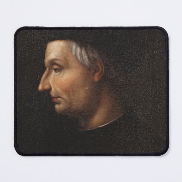Item preview, Portrait of Niccolò di Bernardo dei Machiavelli designed and sold by Vintage Designs +.