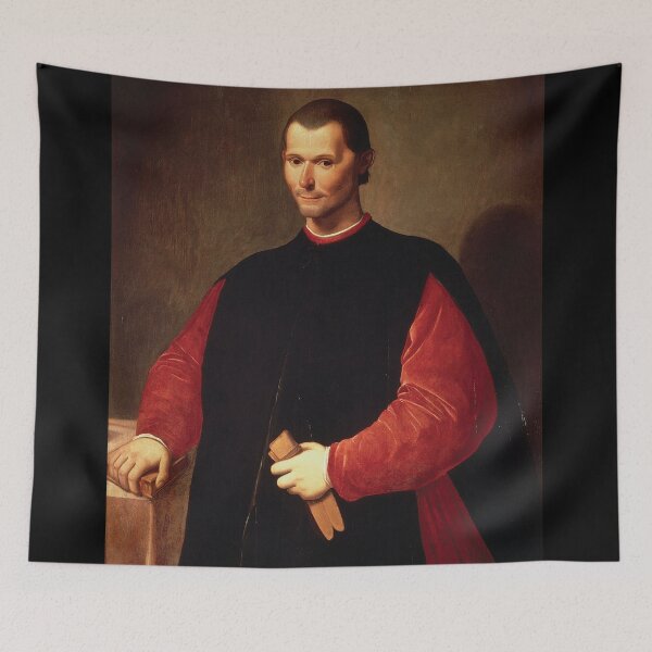 Item preview, Portrait of Niccolò Machiavelli by Santi di Tito designed and sold by Vintage Designs +.