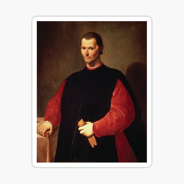 Item preview, Portrait of Niccolò Machiavelli by Santi di Tito designed and sold by Vintage Designs +.
