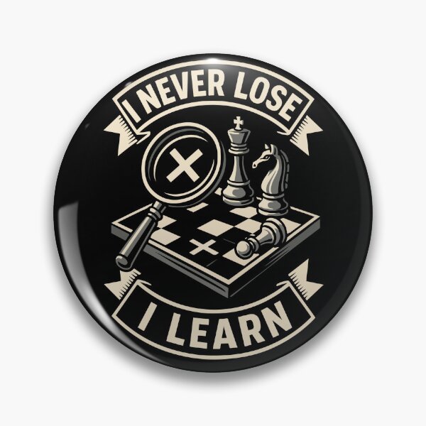 Item preview, Chess Club Funny Chess Player I Never Lose I Learn designed and sold by LuminOrb.
