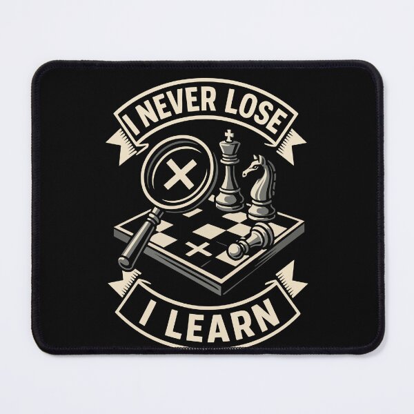 Item preview, Chess Club Funny Chess Player I Never Lose I Learn designed and sold by LuminOrb.
