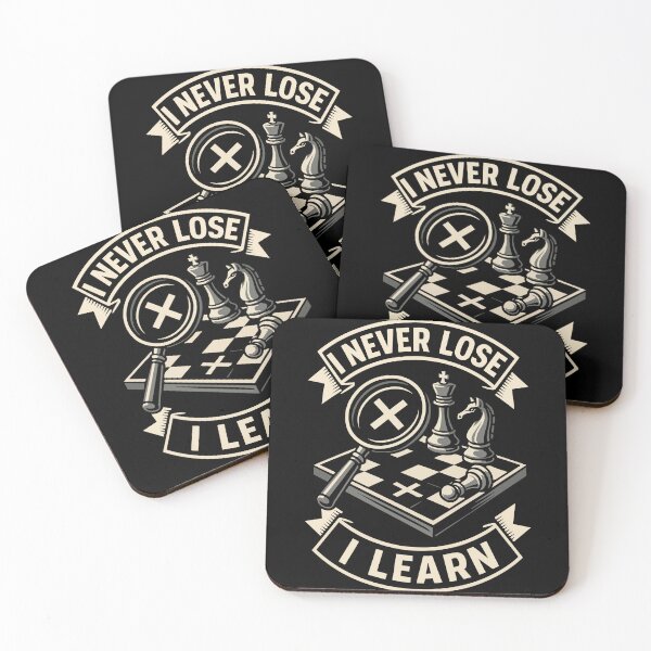 Item preview, Chess Club Funny Chess Player I Never Lose I Learn designed and sold by LuminOrb.