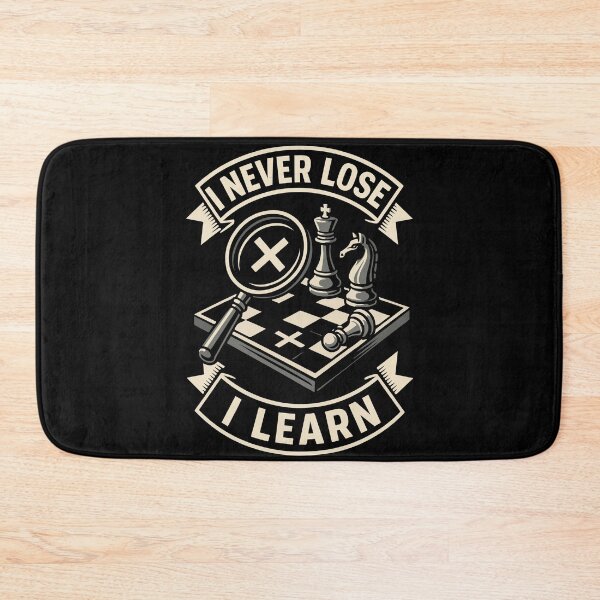 Item preview, Chess Club Funny Chess Player I Never Lose I Learn designed and sold by LuminOrb.