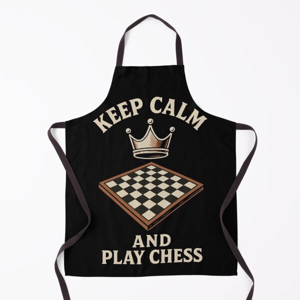 Item preview, Keep Calm And Play Chess Board Game Design designed and sold by LuminOrb.