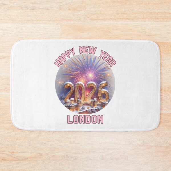 Item preview,   Happy New Year 2026 London:  Celebrate With Joyful And Colorful Festive Art designed and sold by elynne9.