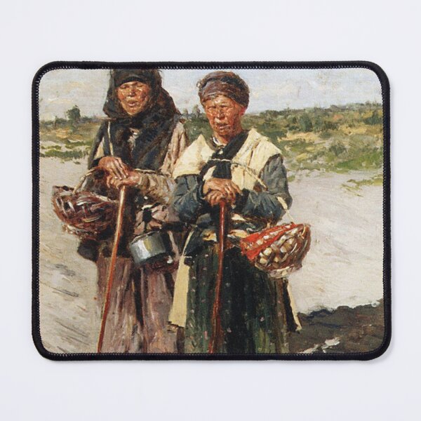 Item preview, Ukrainian Locals - Vladimir Egorovich Makovsky • Painting, 1879 designed and sold by Vintage Designs +.