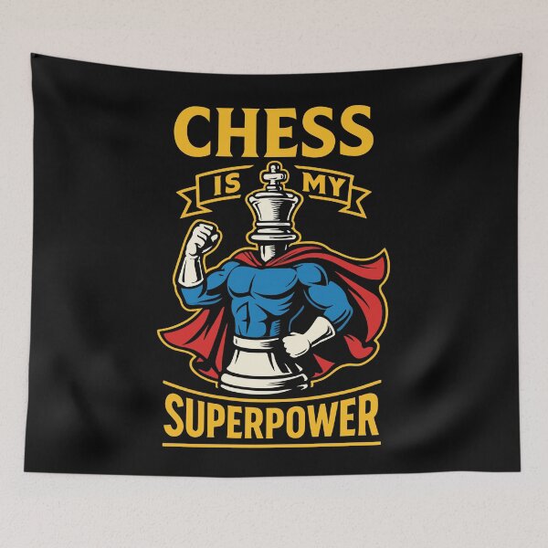 Item preview, Chess Is My Superpower Funny Chess Player designed and sold by LuminOrb.