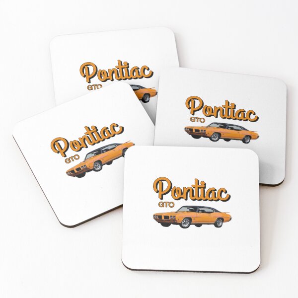 Item preview, 1970 GTO Judge Hat Even Higher GTO Logo orange font Orange Outline designed and sold by cicadaadams.