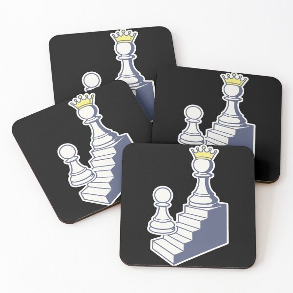 Item preview, Chess Player Pawn To Queen Journey designed and sold by LuminOrb.