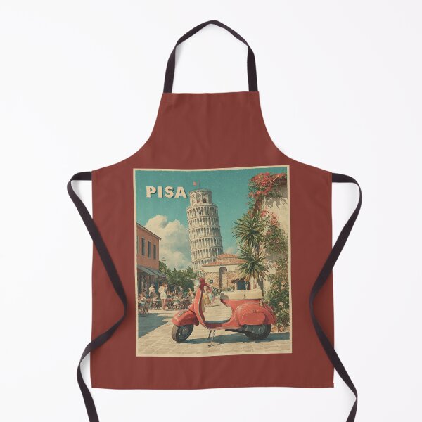 Item preview, A Vintage Travel Illustration of Pisa - Italy designed and sold by GoodOldVintage.