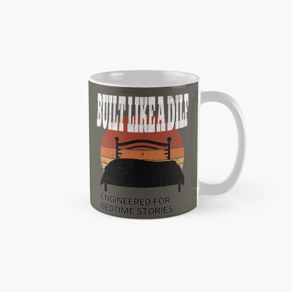 Item preview, vintage Built Like a DILF – Engineered for Bedtime Stories Funny Dad designed and sold by LuxeGraphix.