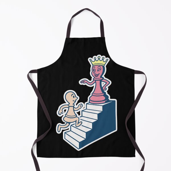 Item preview, Chess Player Pawn Meets Queen Chess Lovers designed and sold by LuminOrb.
