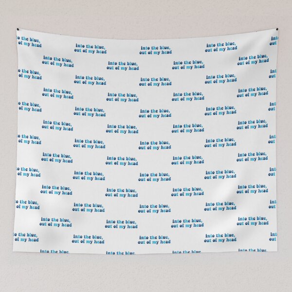 Item preview, into the blue, out of my head  designed and sold by Cosmic Detour .
