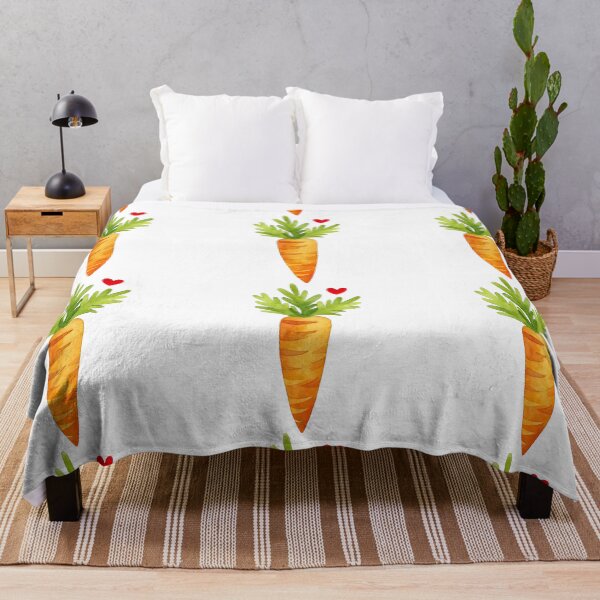 Item preview, Watercolor Carrot with Heart Illustration designed and sold by ArtfulWeave.