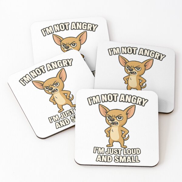 Item preview, I'M NOT ANGRY I'M JUST LOUD AND SMALL designed and sold by foxtrot813.