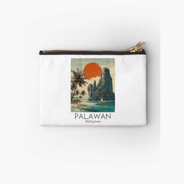 Item preview, A Vintage Travel Illustration of the Palawan - Philippines designed and sold by GoodOldVintage.
