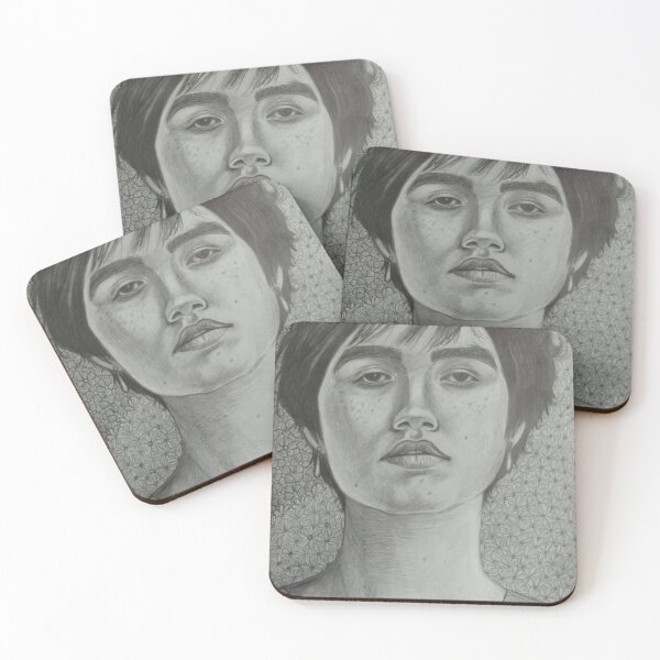 Item preview, Portrait of an unknown young woman. Pencil on 29.7x42cm paper. designed and sold by crowleyronan123.