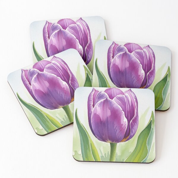 Item preview, Purple Tulip in Bloom designed and sold by BYnomi.