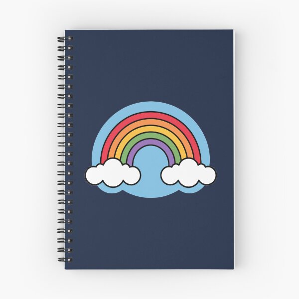 Artikelvorschau, Fröhlicher Regenbogen mit Wolken – süßes und farbenfrohes Design entworfen und verkauft von DREAMINGROOSTER.