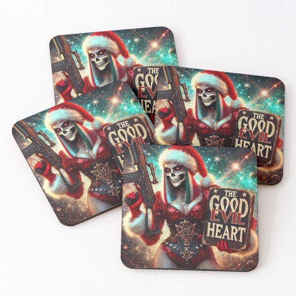 Item preview, Glamorous Gothic Santa Skeleton Book designed and sold by Voodoo Store Paranormal Collections.