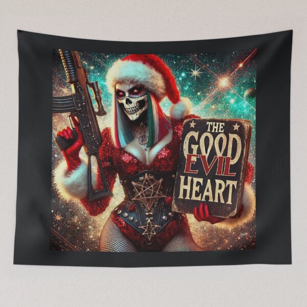Item preview, Glamorous Gothic Santa Skeleton Book designed and sold by Voodoo Store Paranormal Collections.