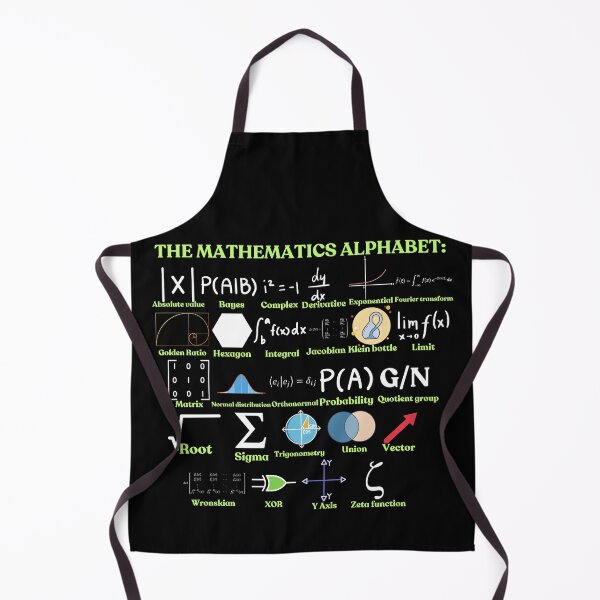 Item preview, The Mathematics Alphabet, cool science and Math designed and sold by NoetherSym.