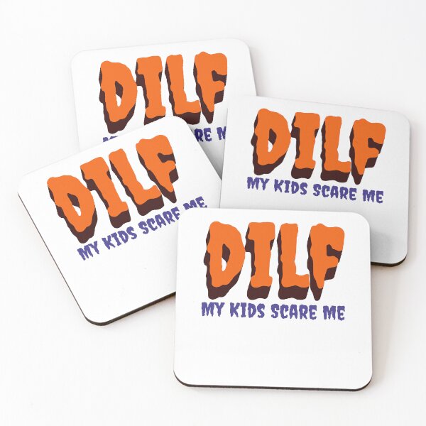 Item preview, DILF – My Kids Scare Me Funny Halloween Dad designed and sold by LuxeGraphix.