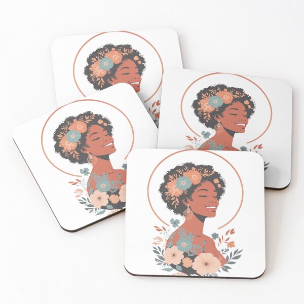 Item preview, Cheerful floral flower gal designed and sold by Mind Empowerment Designs.
