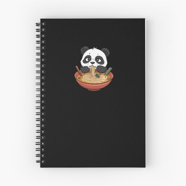 Item preview, Lindo panda comiendo ramen - Diseño para amantes de la comida kawaii designed and sold by DREAMINGROOSTER.