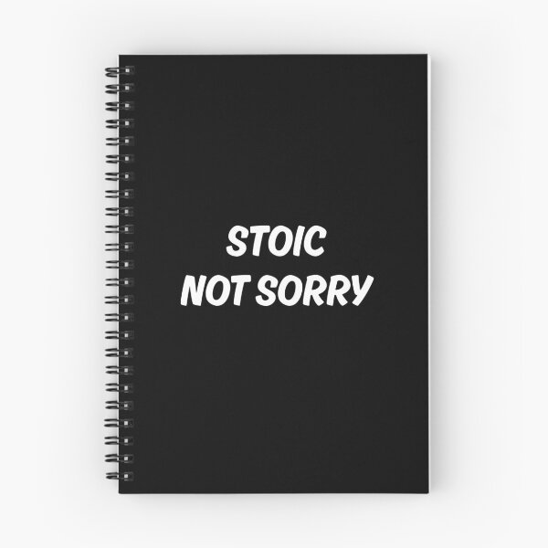 Item preview, Stoic, Not Sorry - Stoic Principles designed and sold by LexaArtworks.