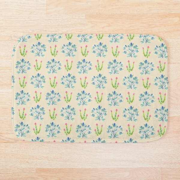 Item preview, Blooming cactuses on beige designed and sold by Blooming June Design.