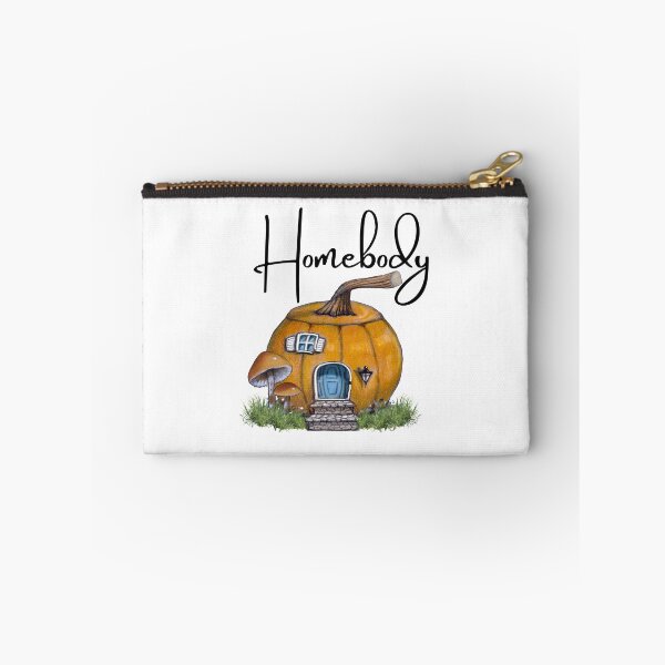Item preview, Homebody, with Cute Pumpkin House and Mushrooms designed and sold by JoyfulWhimsy.