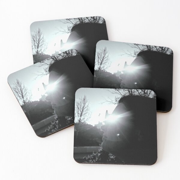 Item preview, Silhouette of a Woman with Sunlight Through Glasses designed and sold by GrossmanArt.