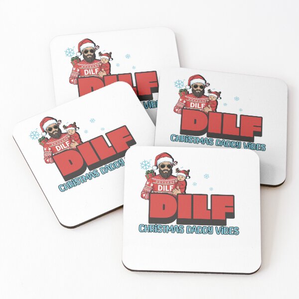 Item preview, DILF – Christmas Daddy Vibes Funny Holiday designed and sold by LuxeGraphix.