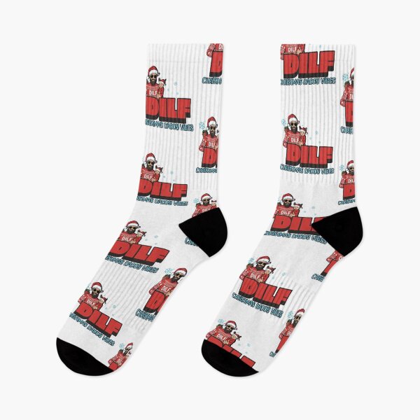 Item preview, DILF – Christmas Daddy Vibes Funny Holiday designed and sold by LuxeGraphix.