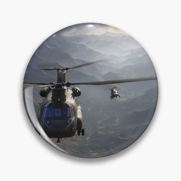 Item preview, Chinooks In The Mountains designed and sold by Skyframe Aviation.