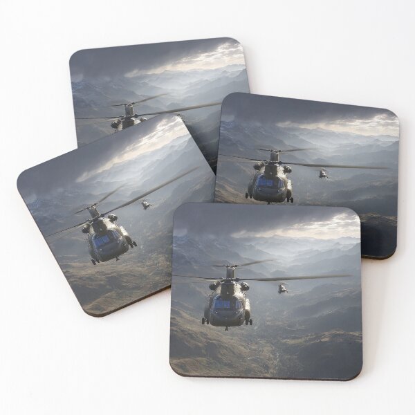Item preview, Chinooks In The Mountains designed and sold by Skyframe Aviation.