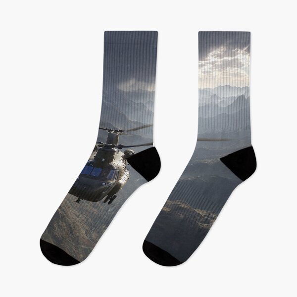 Item preview, Chinooks In The Mountains designed and sold by Skyframe Aviation.