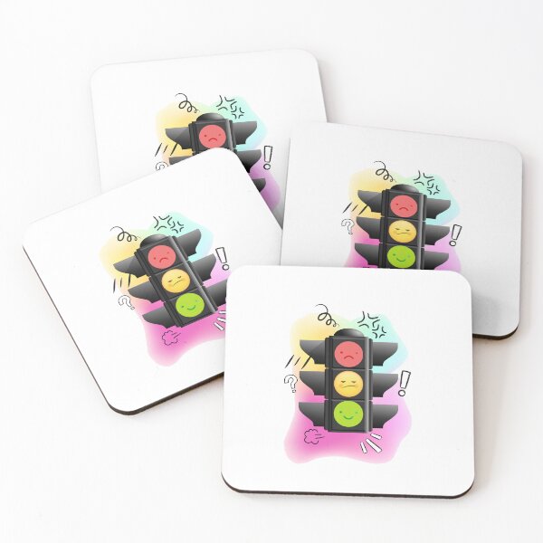 Item preview, Mood Traffic Light – Emotional Stoplight Design designed and sold by FASA's ART.