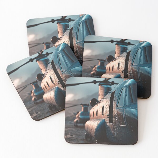 Item preview, Grounded Chinooks designed and sold by Skyframe Aviation.