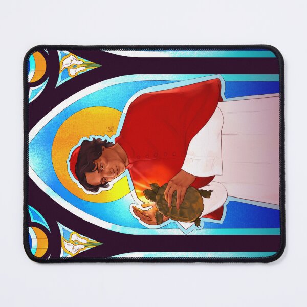 Item preview, conclave; cardinal vincent benítez blessing the turtle designed and sold by pigeonfemme.