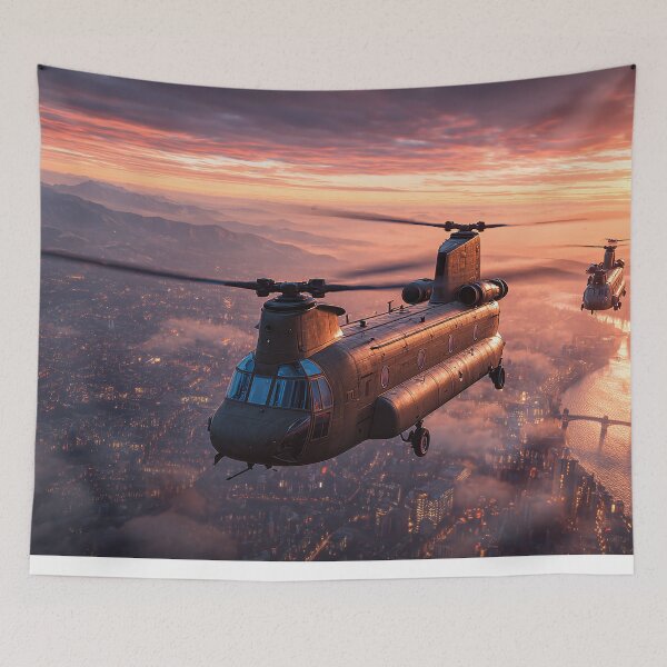 Item preview, City Chinooks designed and sold by Skyframe Aviation.