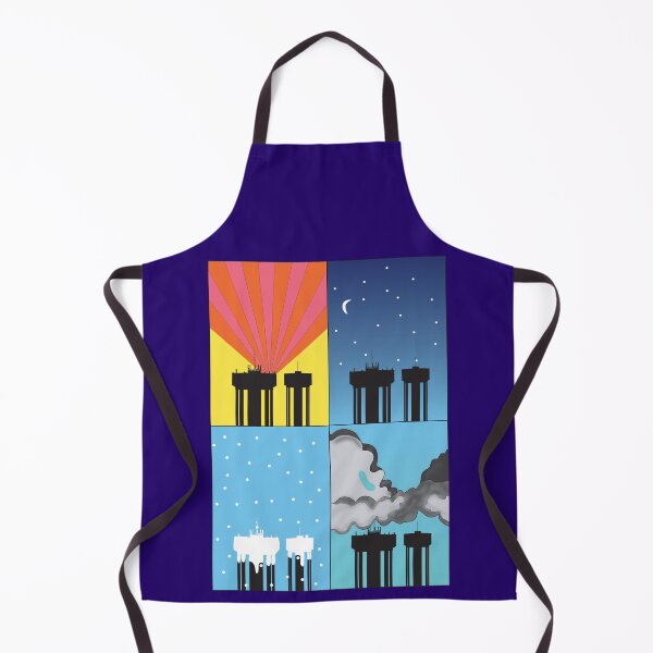 Item preview, Corby Water Towers - Homage to Milton Glaser designed and sold by Kate Anderson Art.