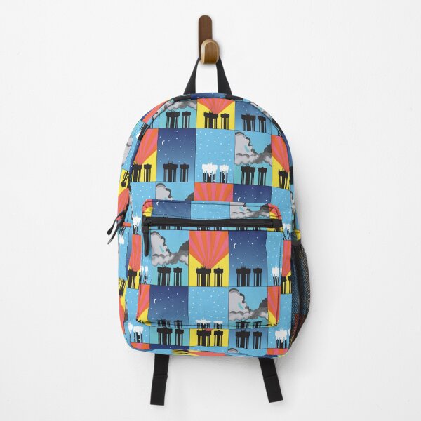 Item preview, Corby Water Towers - Homage to Milton Glaser designed and sold by Kate Anderson Art.