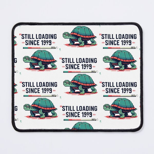 Item preview, Funny 90s Gamer Tee – Still Loading Since 1999 designed and sold by TheTeeSpark.